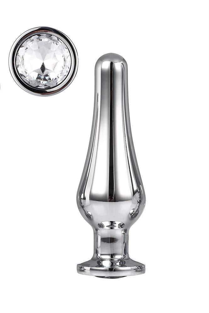 3-GLEAMING LOVE SILVER PLEASURE PLUG M-3