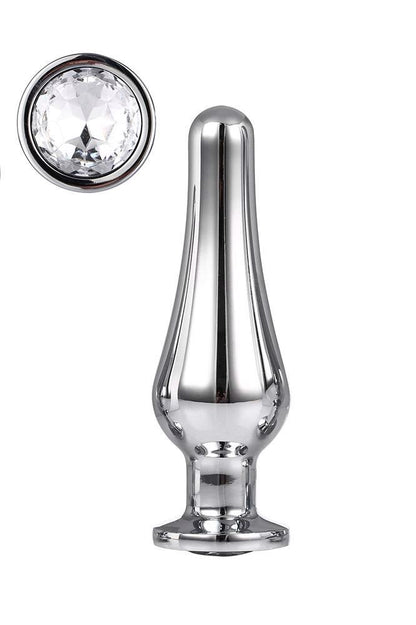 3-GLEAMING LOVE SILVER PLEASURE PLUG M-3