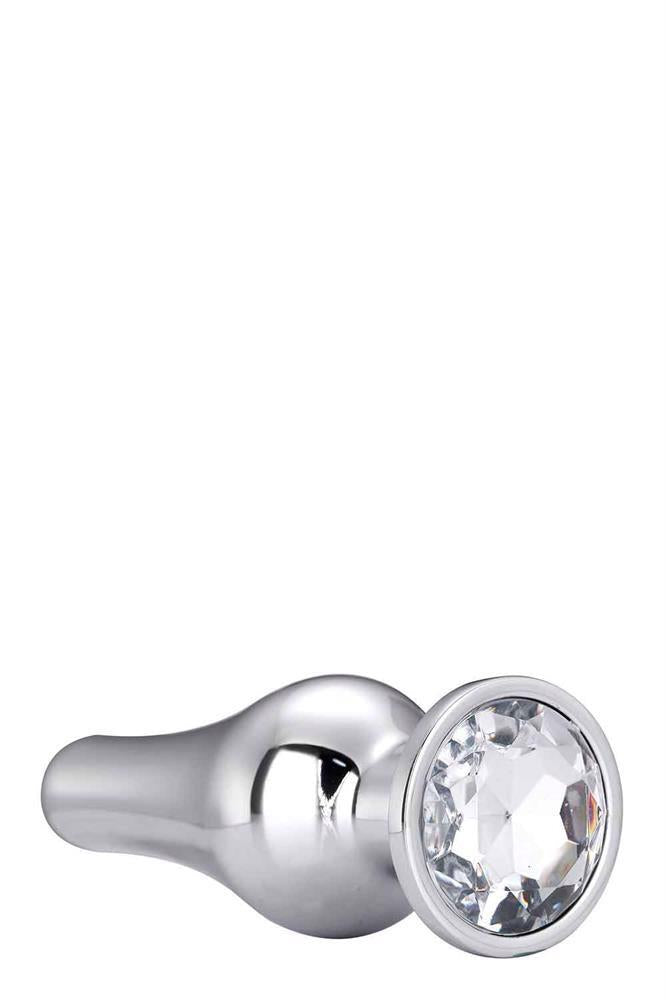 7-GLEAMING LOVE SILVER PLEASURE PLUG M-7
