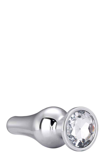 7-GLEAMING LOVE SILVER PLEASURE PLUG M-7