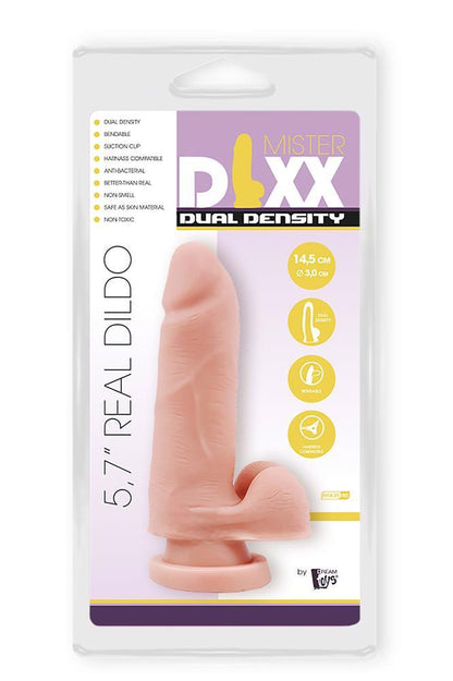 1-MR. DIXX 5.7INCH DUAL DENSITY DILDO-1