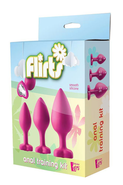 5-Zestaw 3x korek analny ozdobny diament sex plug-5