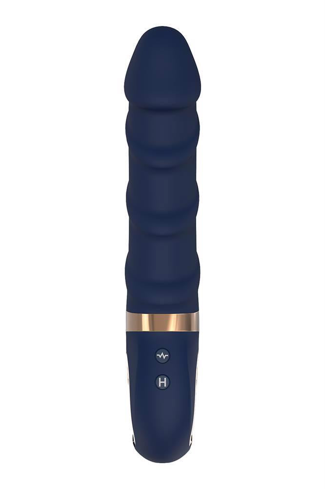 2-Realistyczny wibrator podgrzewany 23cm 10 trybów-2