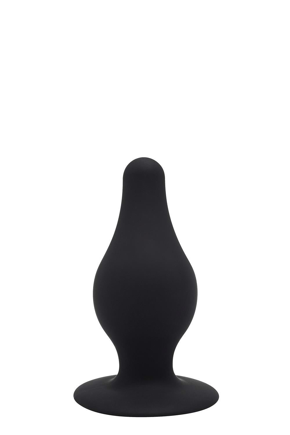 2-CHEEKY LOVE DUAL DENSITY PLEASURE PLUG L BLACK-2