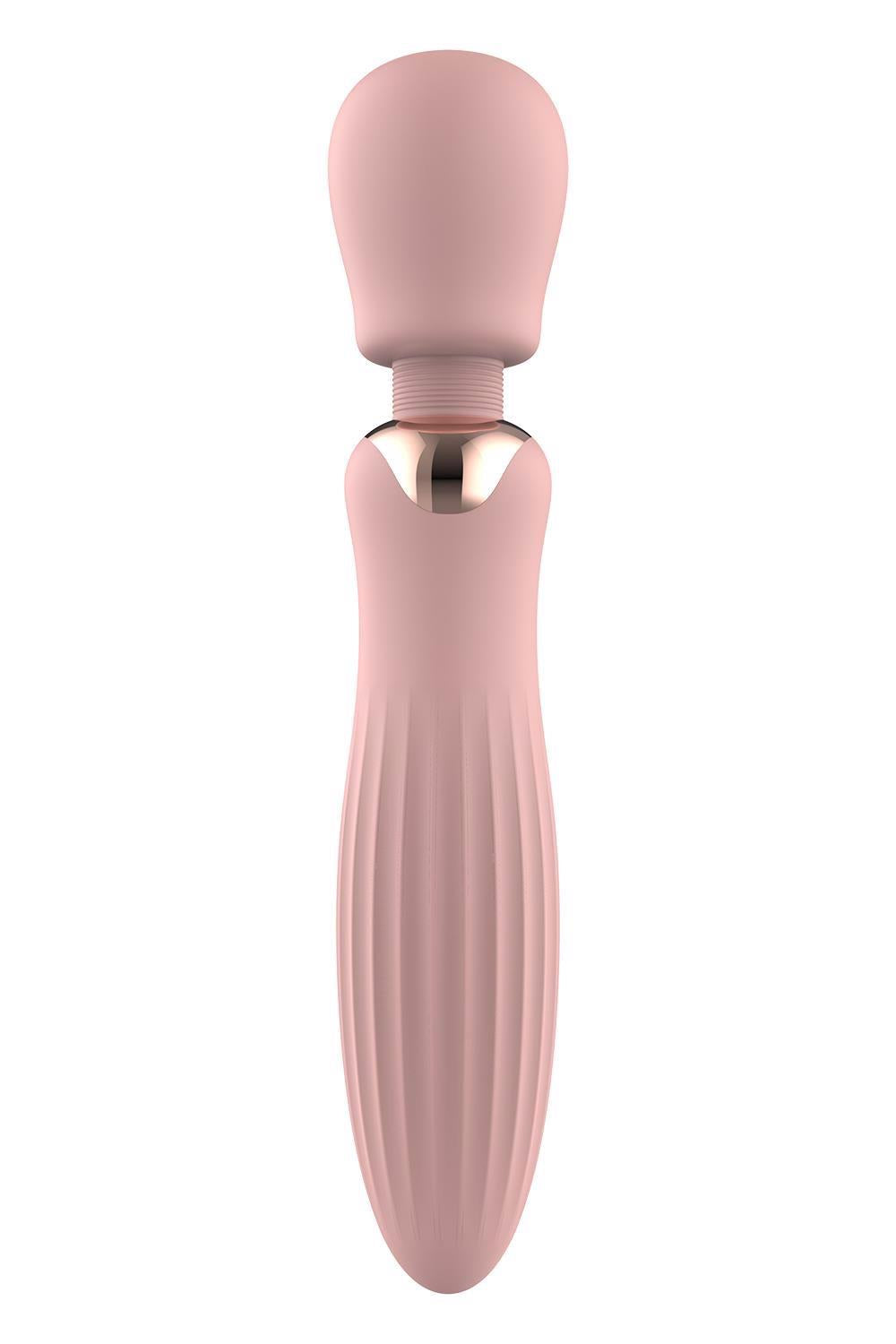 5-Wibrator damski premium masażer różdżka stymulacja łechtaczki 20 cm usb-5