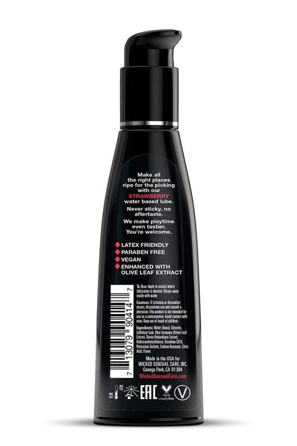 3-WICKED AQUA STRAWBERRY FLAVORED 120ML-3