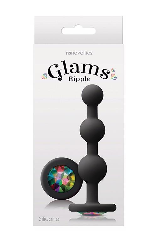 1-GLAMS RIPPLE RAINBOW GEM BLACK-1