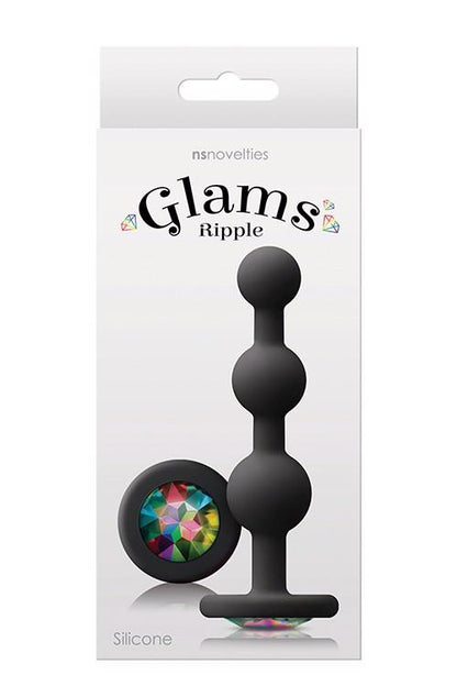 1-GLAMS RIPPLE RAINBOW GEM BLACK-1