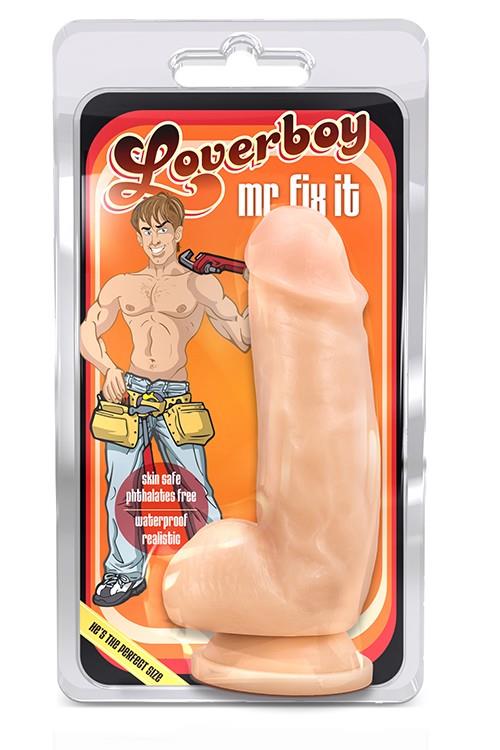 2-Grube żylaste realistyczne dildo z przyssawką 14cm-2
