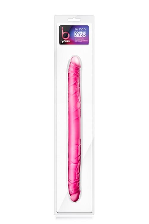 1-Dildo-B YOURS 16INCH DOUBLE DILDO PINK-1