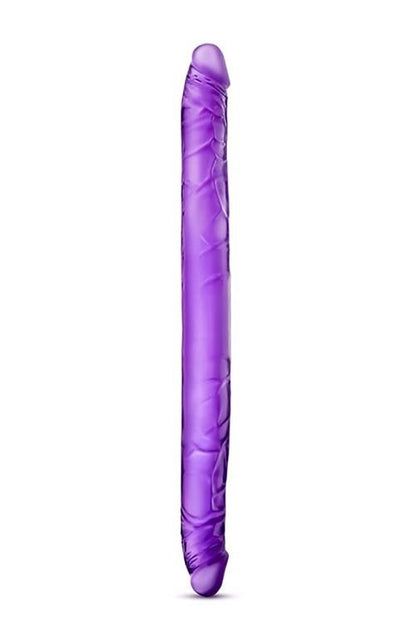 3-Silikonowe dildo żylaste do podwójnej penetracji-3