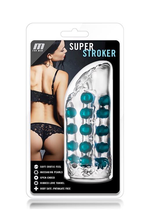 1-Masturbator-M FOR MEN SUPERSTROKER CLEAR-1