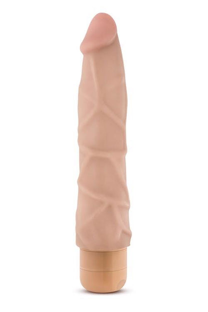 2-Realistyczny naturalny wibrator regulowany 19 cm-2