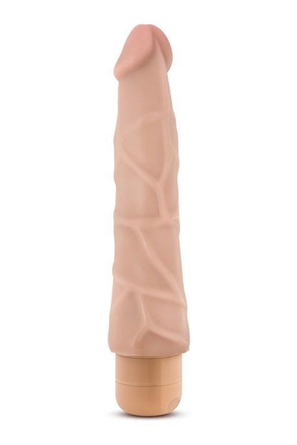 3-Realistyczny naturalny wibrator regulowany 19 cm-3