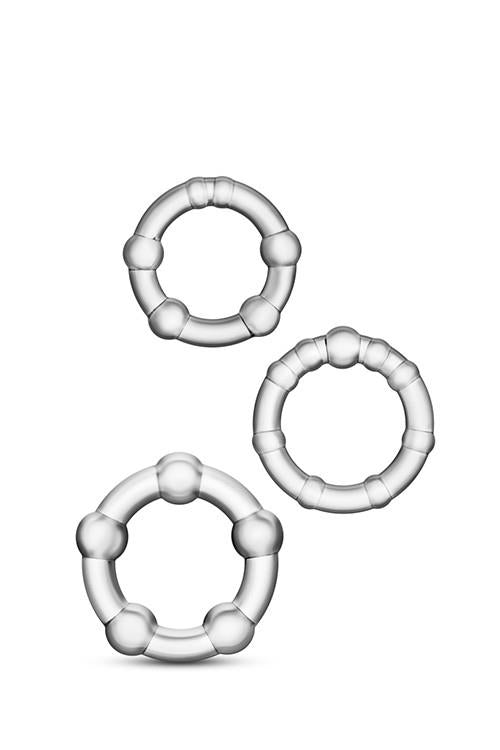 4-Zestaw-STAY HARD BEADED COCKRINGS CLEAR-4