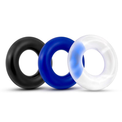 3-STAY HARD DONUT RINGS ASSORTED-3