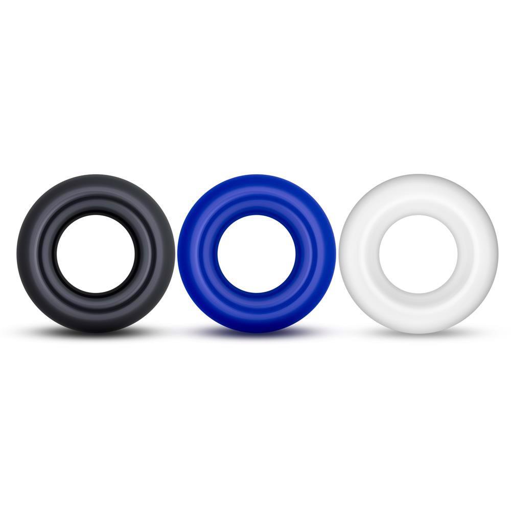 4-STAY HARD DONUT RINGS ASSORTED-4