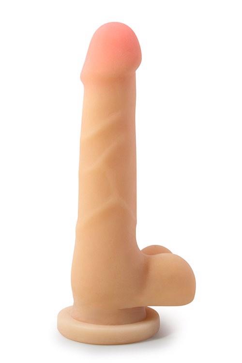 4-Dildo bardzo realistyczny wyżyłowany giętki penis-4