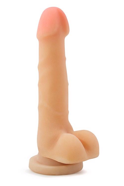 5-Dildo bardzo realistyczny wyżyłowany giętki penis-5