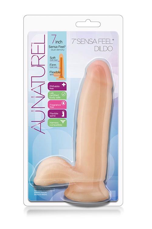 2-Grube realistyczne gładkie dildo z przyssawką-2