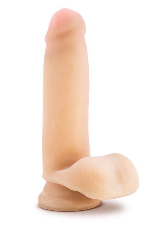 5-Grube realistyczne gładkie dildo z przyssawką-5