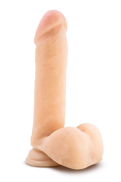 5-Cielisty realistyczny miękki penis dildo 20 cm-5