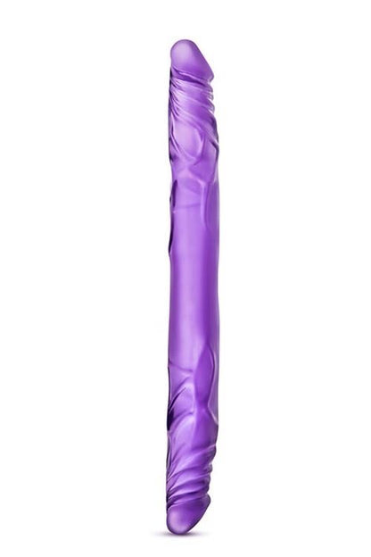 2-Dildo-b yours 14""""double dildo purple-2
