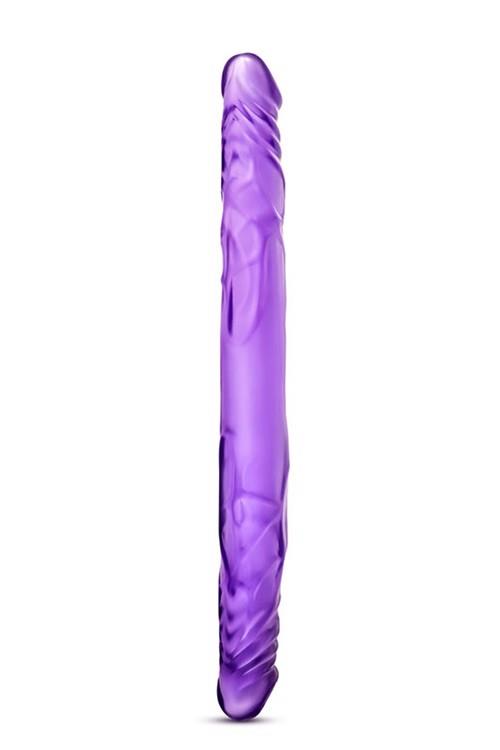 3-Dildo-b yours 14""""double dildo purple-3