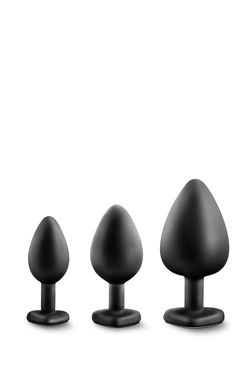 6-LUXE BLING PLUGS TRAINING KIT WHITE GEMS-6