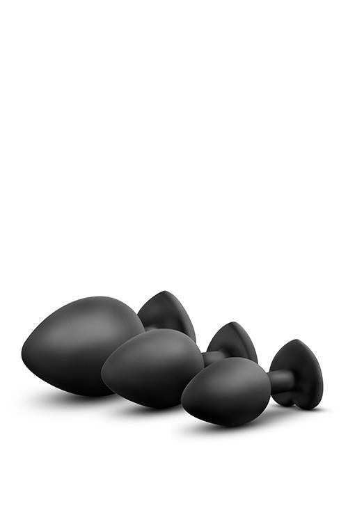 8-LUXE BLING PLUGS TRAINING KIT WHITE GEMS-8
