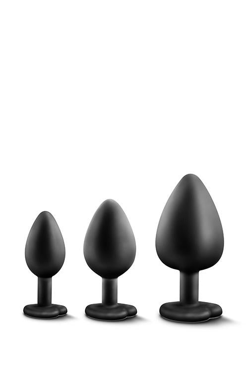 10-LUXE BLING PLUGS TRAINING KIT WHITE GEMS-10