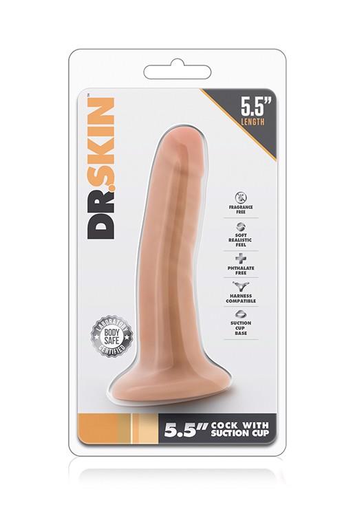 2-Dildo-DR. SKIN 5.5INCH COCK WITH SUCTION CUP-2