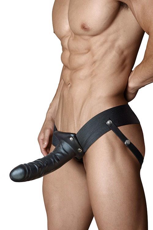 4-Proteza-DR. SKIN 6INCH HOLLOW STRAP ON BLACK-4