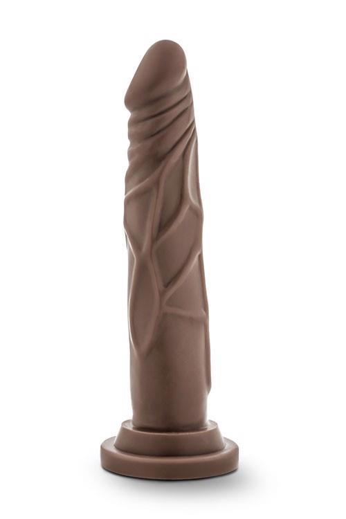 4-Dildo-dr. skin realistic cock 7.5 chocolate-4