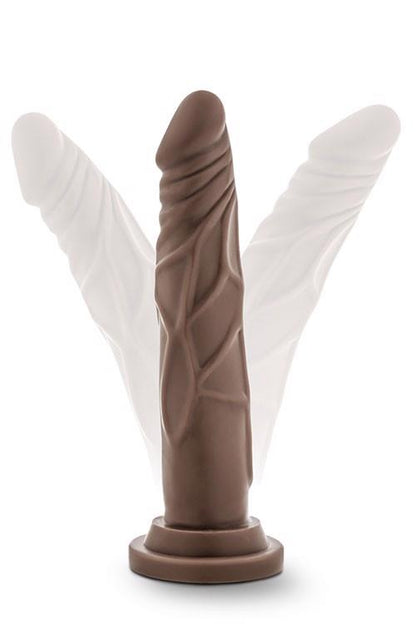 5-Dildo-dr. skin realistic cock 7.5 chocolate-5