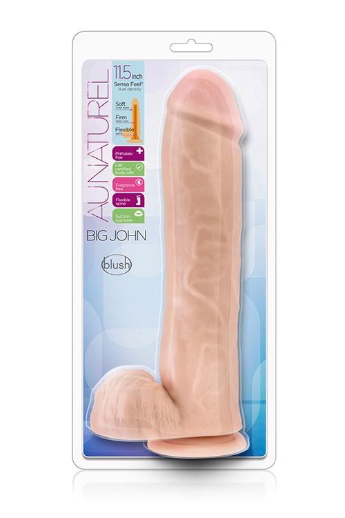 1-Dildo-au naturel big john 11.5inch dildo-1