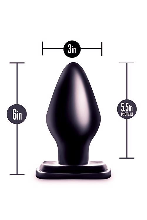 5-ANAL ADVENTURES XXL PLUG BLACK-5