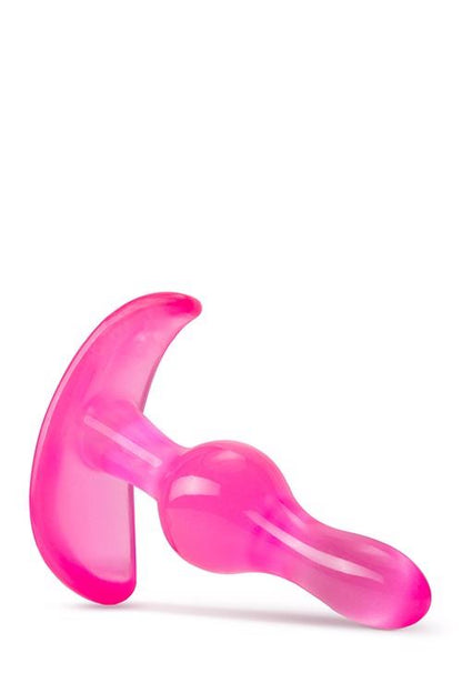 4-B YOURS CURVY ANAL PLUG PINK-4