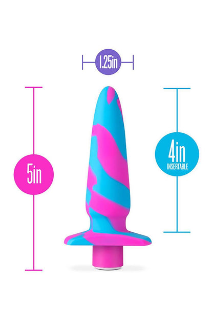 10-Kolorowy silikonowy korek zatyczka analna plug-10