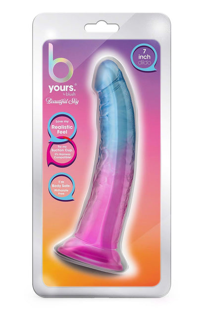 2-B YOURS BEAUTIFUL SKY 7 INCH DILDO SUNSET-2