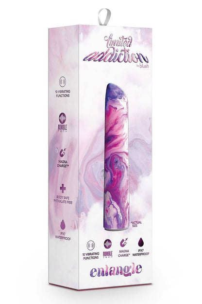8-Wibrator klasyczny mini mały masażer 10 tryb 10 cm-8