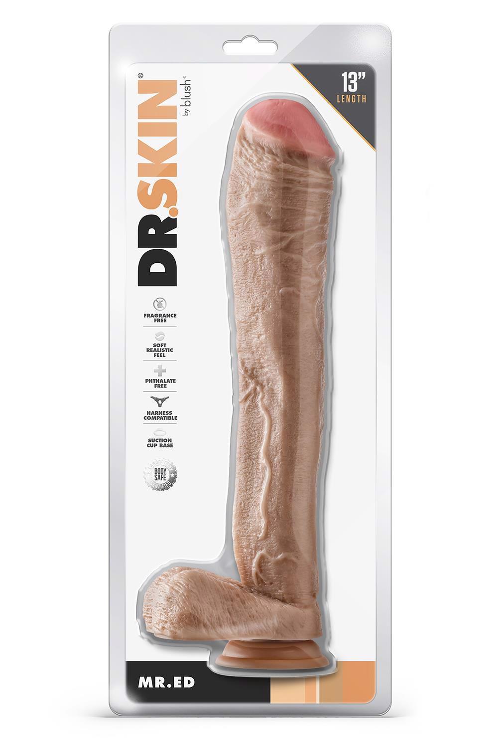 1-Ogromne duże grube dildo realistyczny penis 33cm-1