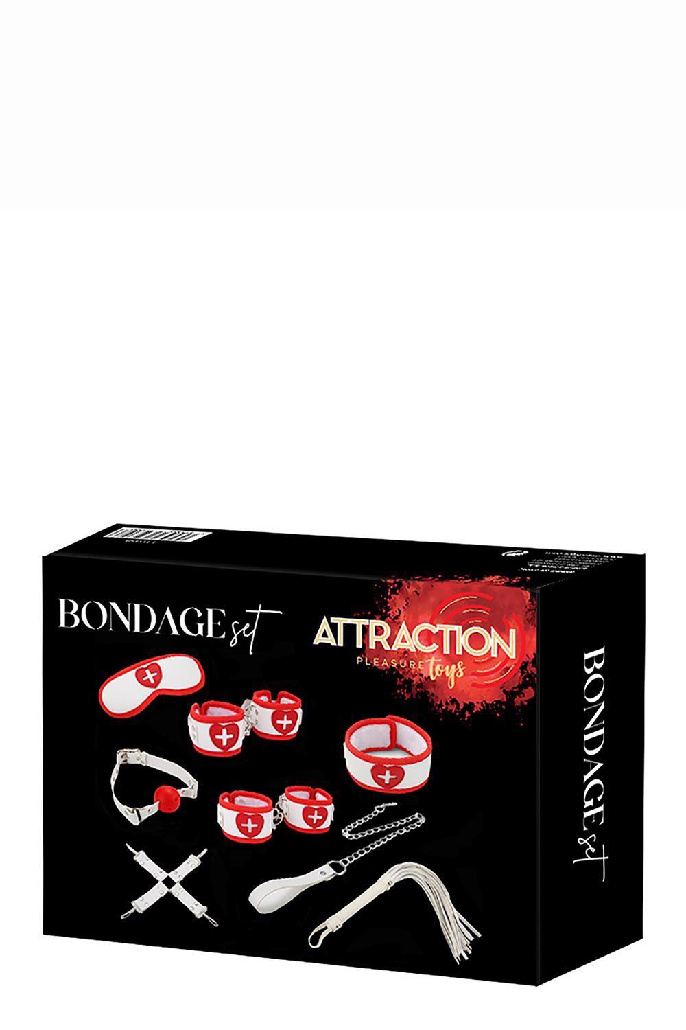 3-Zestaw bondage BDSM fetish pielęgniarka 8 sztuk-3