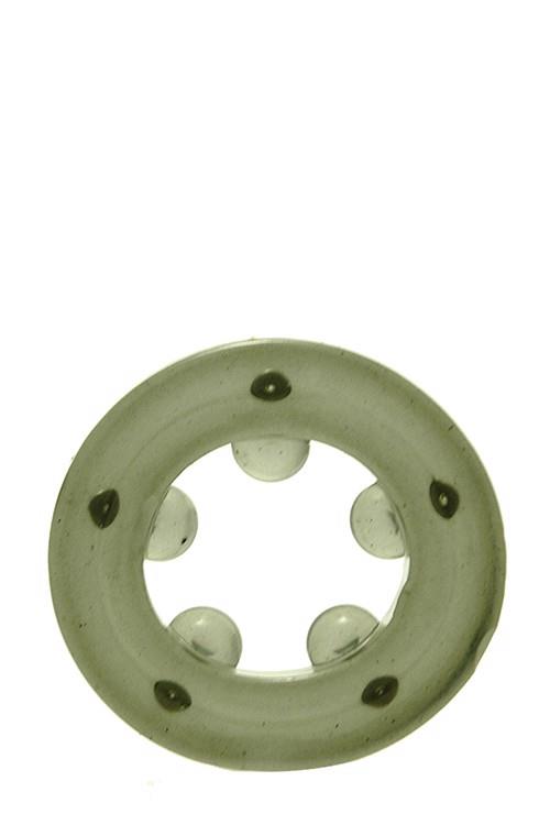 3-Pierścień-MAGNETIC COCK RING - SMOKE-3