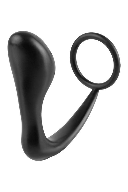 1-ANAL FANTASY COLLECTION ASS-GASM COCKRING PLUG BLACK-1