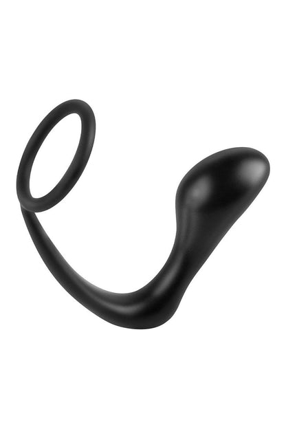 3-ANAL FANTASY COLLECTION ASS-GASM COCKRING PLUG BLACK-3