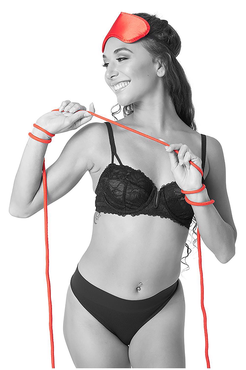 8-Lina sznur do krępowania wiązania bondage 2 x 4,5m-8