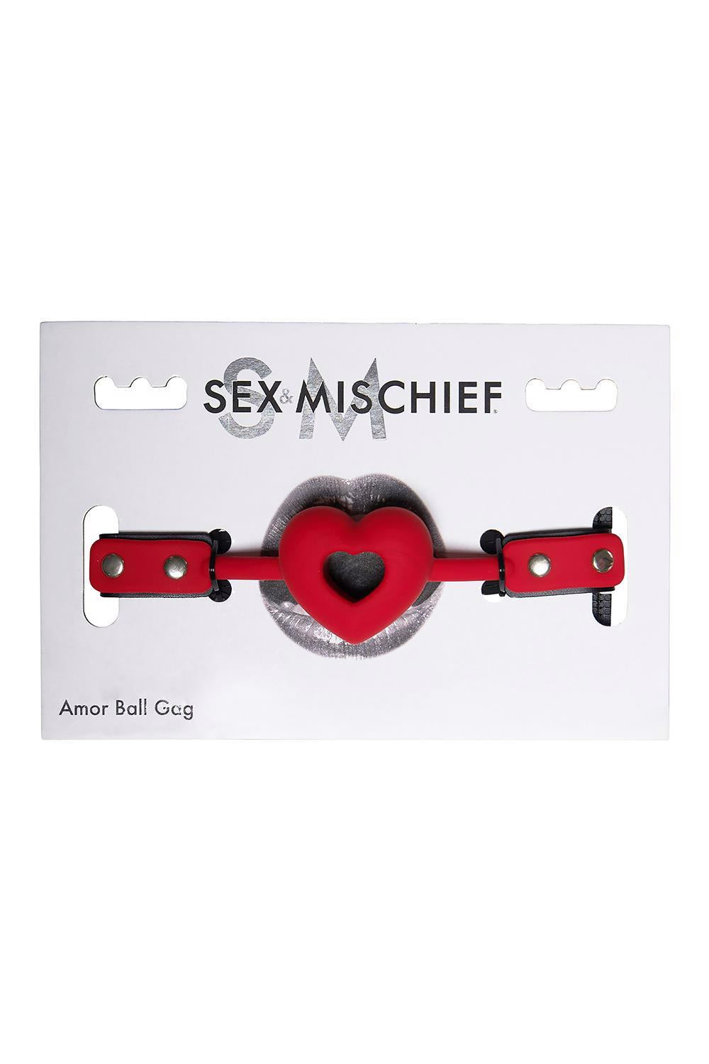 1-Knebel kulkowy w kształcie serca BDSMpoczątkujący-1