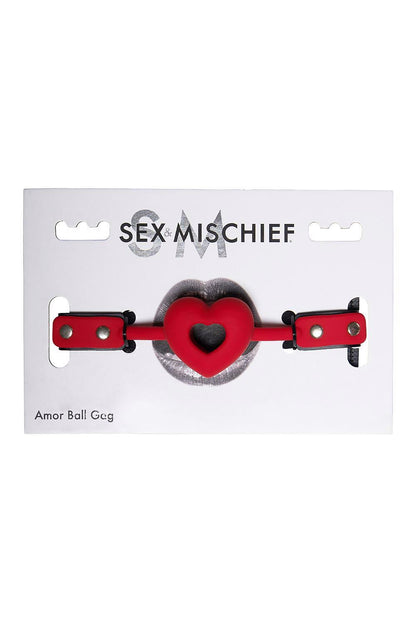 1-Knebel kulkowy w kształcie serca BDSMpoczątkujący-1