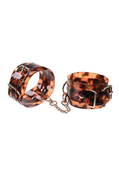 2-SPORTSHEETS AMBER HAND CUFFS-2